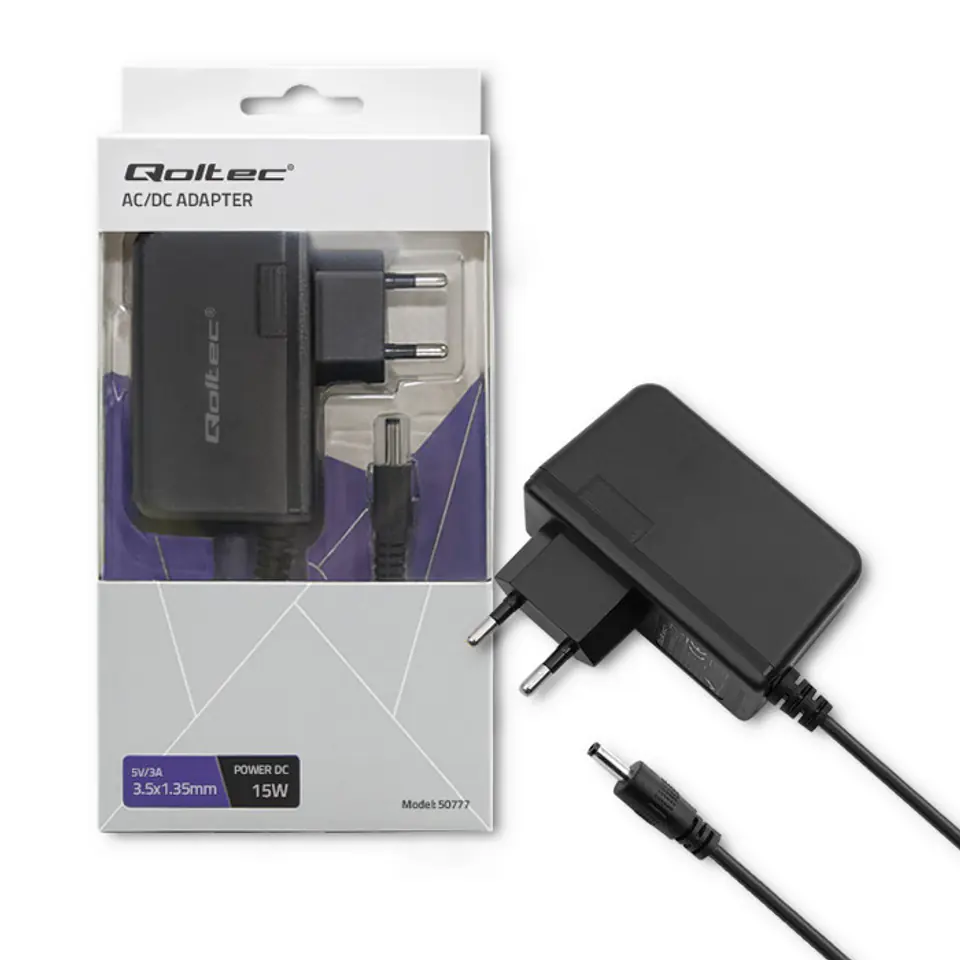 ⁨Plug-in power supply 15W 5V, 3A, 3.51.35⁩ at Wasserman.eu