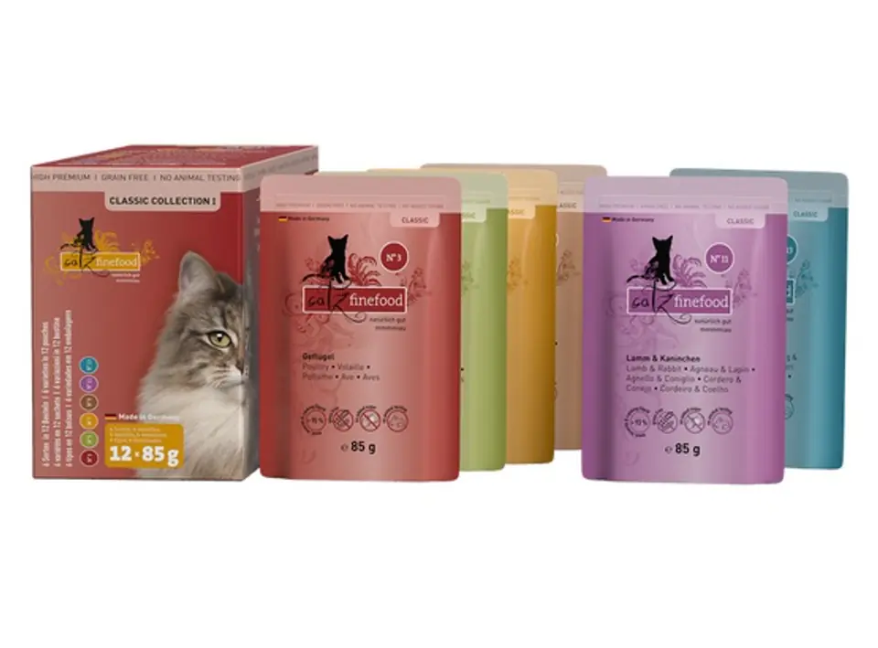 ⁨Catz Finefood Classic Collection I sachets N.03-13 12x85g⁩ at Wasserman.eu