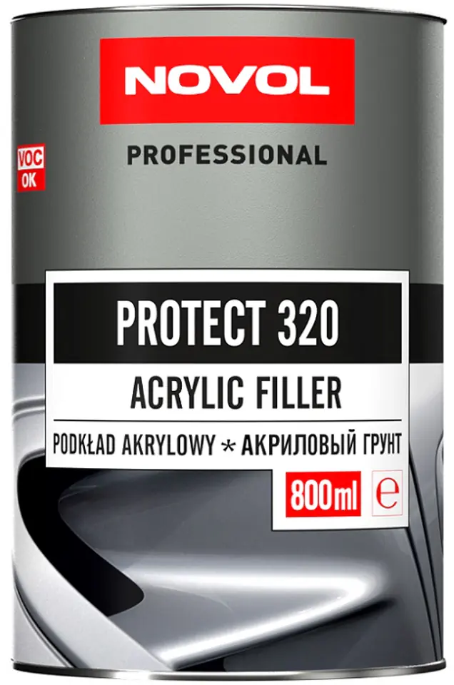 ⁨PODKŁAD PROTECT 320 4:1 0.8L CZARNY⁩ w sklepie Wasserman.eu