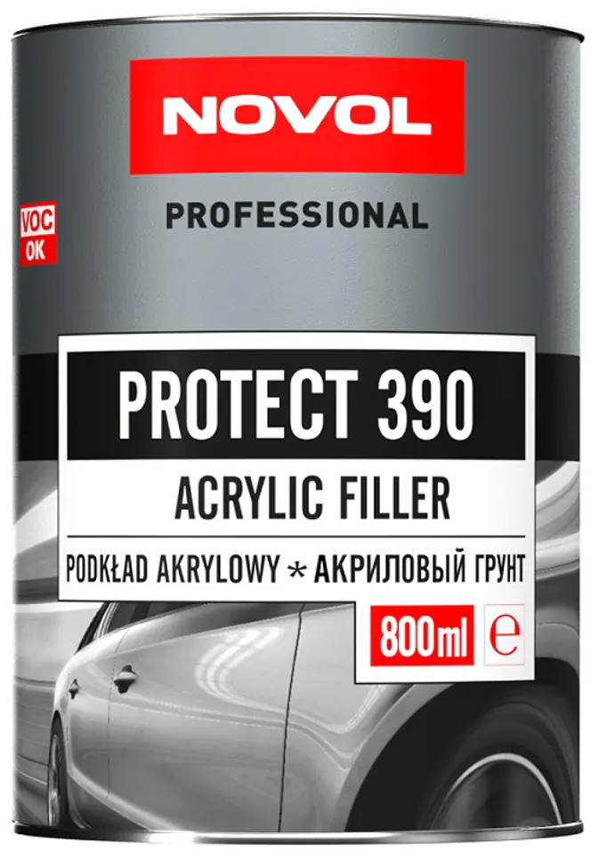 ⁨PODKŁAD PROTECT 390 4:1 0.8L CZARNY⁩ w sklepie Wasserman.eu