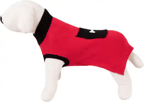 ⁨Sweterek dla psa Happet 41XL czerwony XL-40cm⁩ w sklepie Wasserman.eu