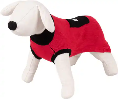 ⁨Sweterek dla psa Happet 410L czerwony L-35cm⁩ w sklepie Wasserman.eu