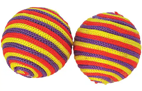 ⁨Zabawka piłka Happet K015 spirala 6cm/2szt.⁩ w sklepie Wasserman.eu