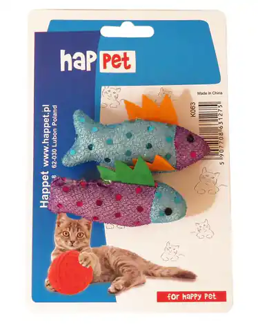 ⁨Zabawka zestaw rybki Happet K063 10cm 2 szt.⁩ w sklepie Wasserman.eu