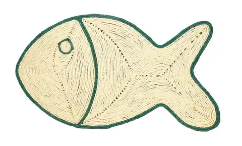 ⁨Mata drapak ryba Happet K073  60cm sizal⁩ w sklepie Wasserman.eu