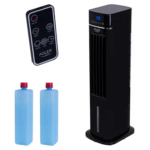 ⁨Adler Tower Air cooler 3 in 1 AD 7859 Fan function, White, Remote control⁩ at Wasserman.eu