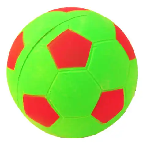 ⁨Zabawka piłka football Happet 90mm zielona⁩ w sklepie Wasserman.eu