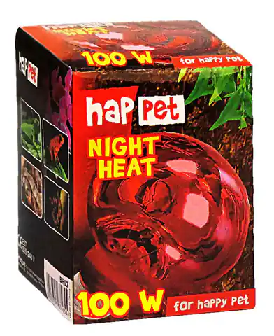 ⁨Żarówka Terra Night Heat UVA Happet 100W⁩ w sklepie Wasserman.eu
