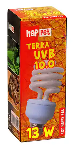 ⁨Żarówka Terra UVB Happet 10.0/13W⁩ w sklepie Wasserman.eu