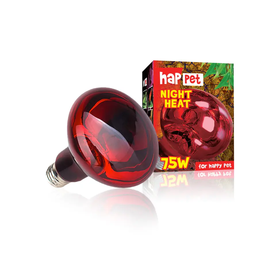 ⁨Żarówka Terra Night Heat Happet 75W⁩ w sklepie Wasserman.eu