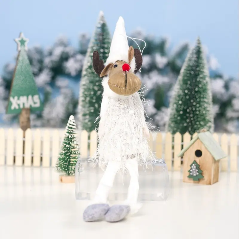 WEIHNACHTS Rentier sitzend 37 cm mit PLUSH RSN01B im Wasserman.eu