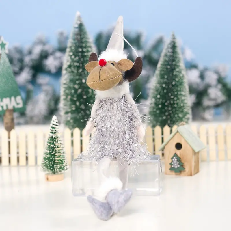WEIHNACHTS Rentier sitzend 37 cm mit PLUSH RSN01SZ im Wasserman.eu