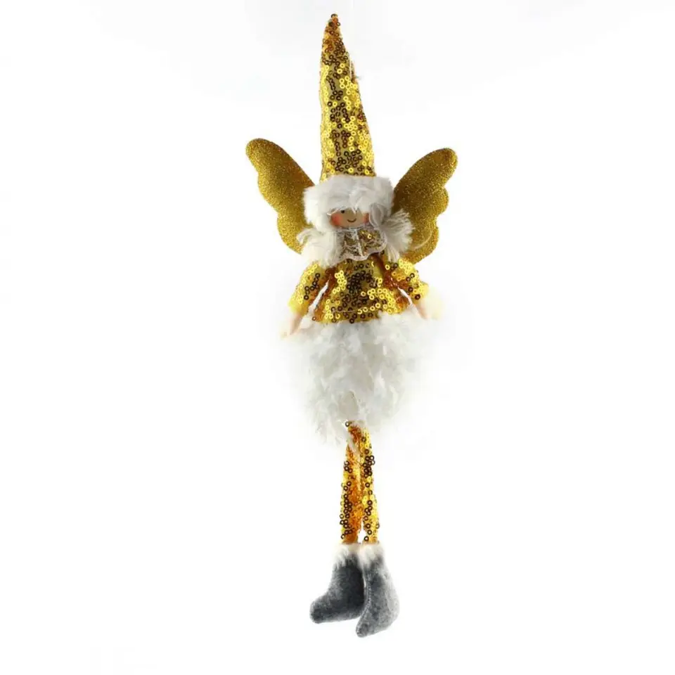 WEIHNACHTSENGEL WEIHNACHTEN sitzen 34 cm mit einem PLUSH ASN02Z im Wasserman.eu