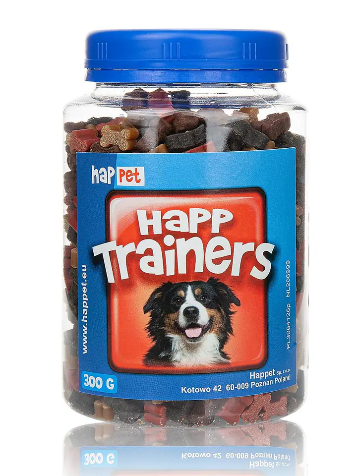 ⁨HAPP TRAINERS Kosteczki 300g słoik TS06⁩ w sklepie Wasserman.eu