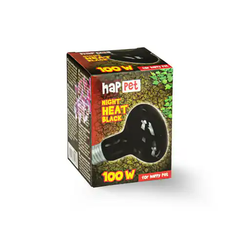 ⁨Żarówka Terra Night Heat Black 100W⁩ w sklepie Wasserman.eu