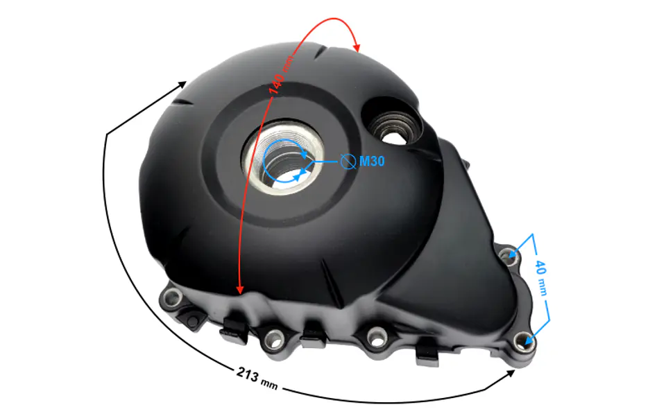 ⁨Pokrywa silnika- iskrownika do motocykla Blade 125⁩ w sklepie Wasserman.eu