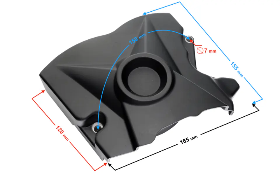 ⁨Pokrywa silnika- zębatki do motocykla Blade 125⁩ w sklepie Wasserman.eu