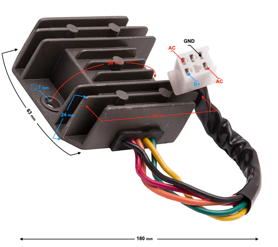 ⁨Regulator napięcia MOTOCYKL FNX⁩ w sklepie Wasserman.eu