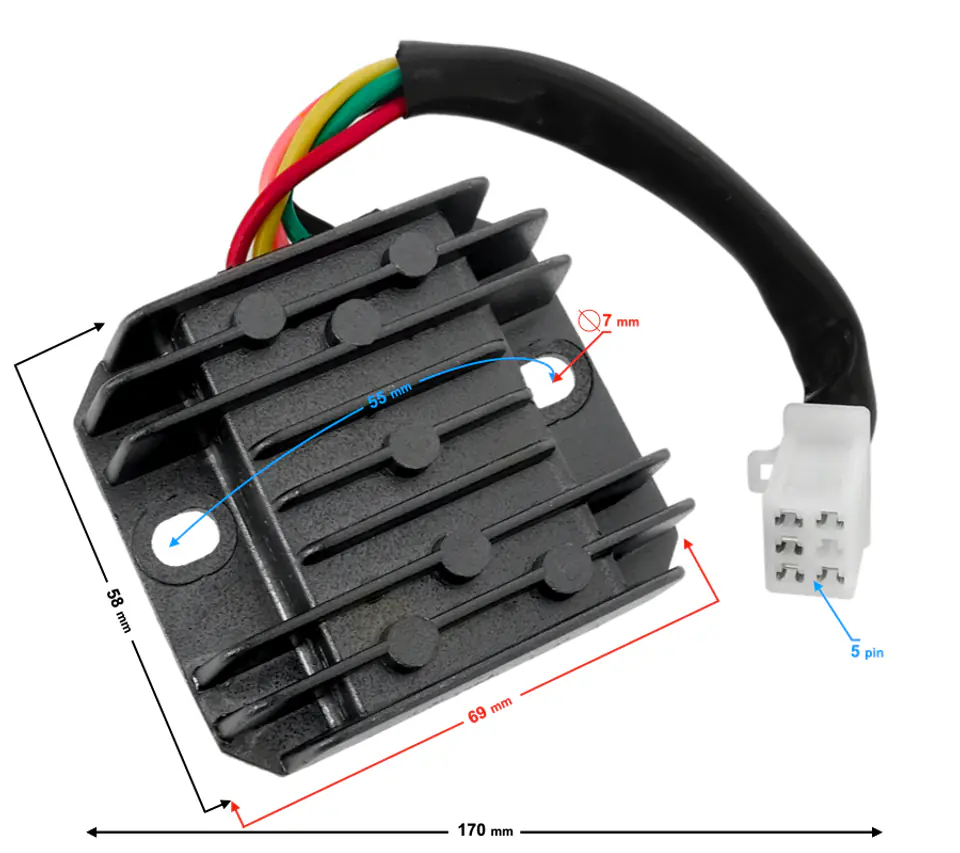 ⁨Regulator napięcia Huragan 125⁩ w sklepie Wasserman.eu