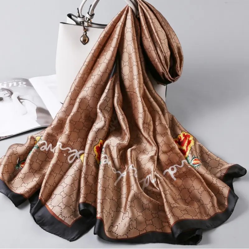 Scarf Chiffon 2021 180x90 cm scarf print SZAL41WZ5 at Wasserman.eu