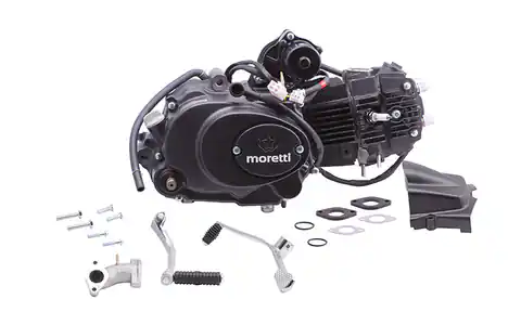 ⁨Silnik Moretti poziomy 154FMI, 125cc 4T, 4-biegowy Automat, Czarny⁩ w sklepie Wasserman.eu