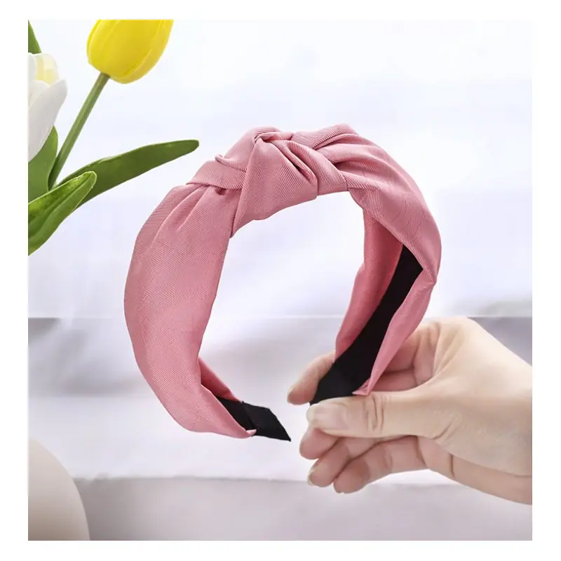 ⁨Opaska turban z materiału  O368WZ2⁩ w sklepie Wasserman.eu