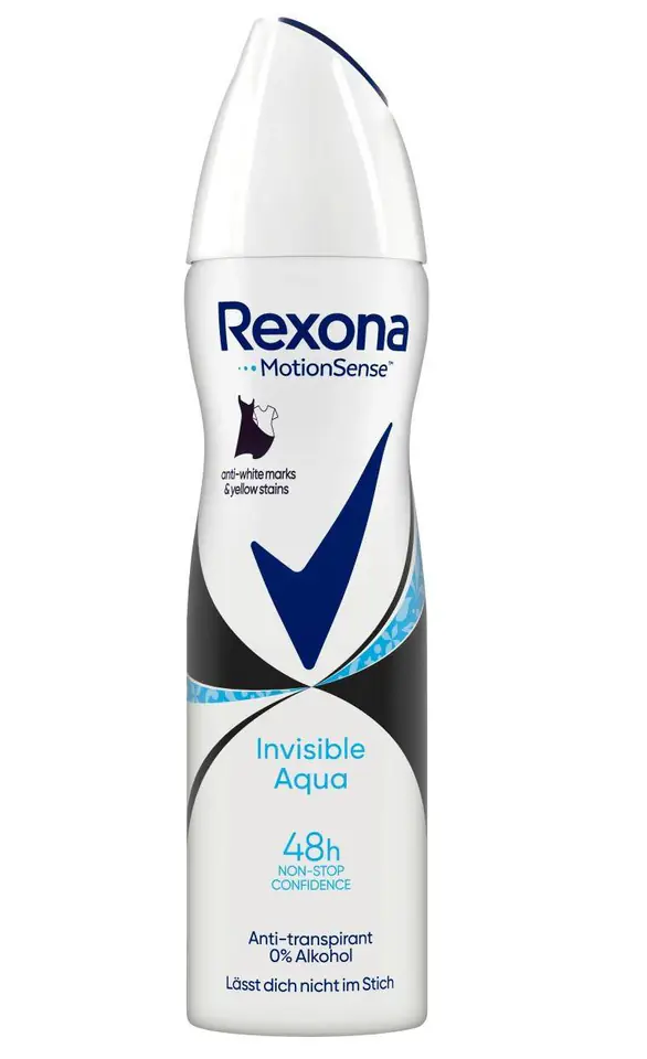 ⁨Rexona Invisible Aqua  Antitranspiran Spray 150 ml⁩ w sklepie Wasserman.eu