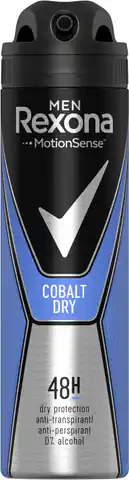 ⁨Rexona Men Cobalt Dry  Antitranspirant Spray 150 ml⁩ w sklepie Wasserman.eu