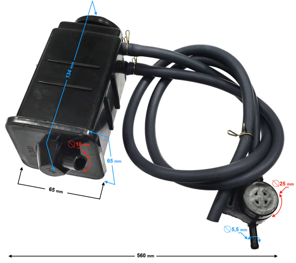 ⁨Filtr oparów do Sprint/Fighter/Volcano 50 / Euro 5⁩ w sklepie Wasserman.eu