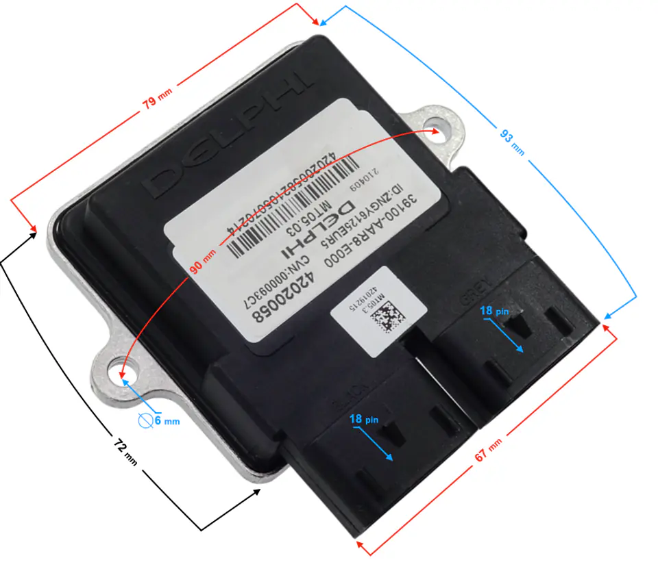 ⁨Sterownik ECU Falcon 125 (E5)⁩ w sklepie Wasserman.eu