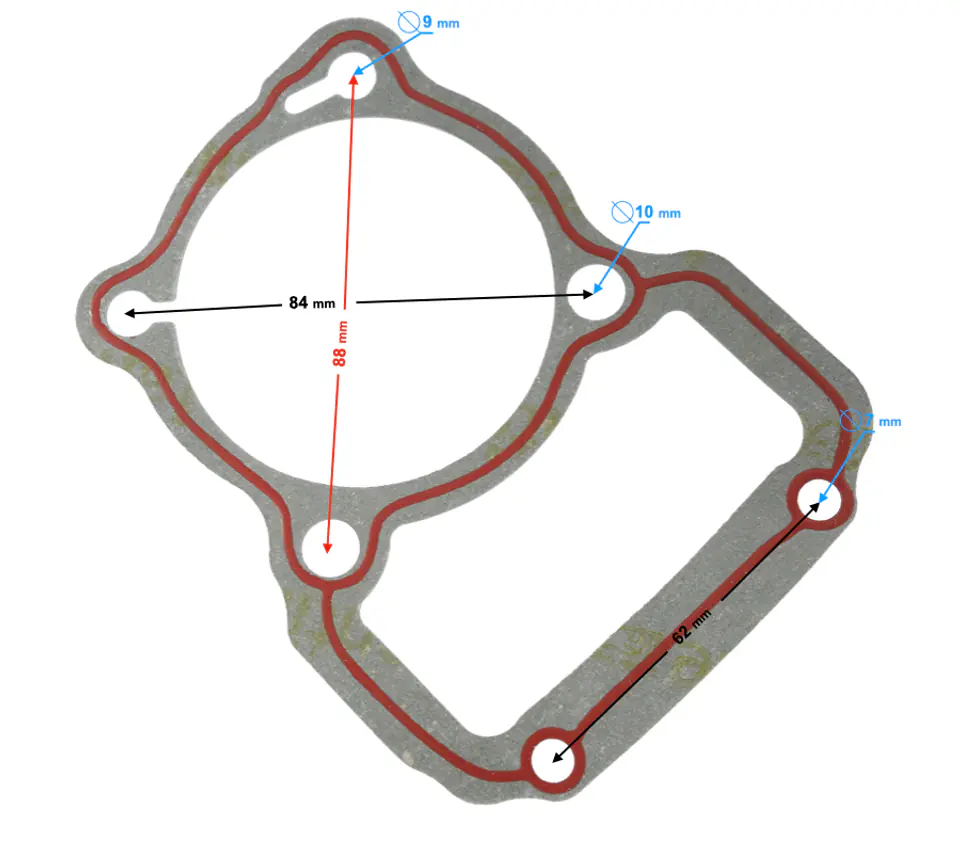 ⁨Uszczelka cylindra  GT 125⁩ w sklepie Wasserman.eu