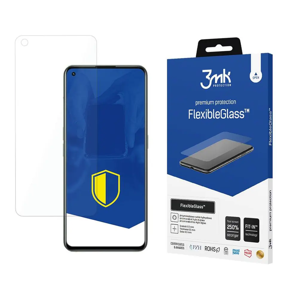 ⁨REALME GT NEO 2/GT 2 5G Hybrid Glass Glass 3mk Flexible Glass Hybrid Film⁩ at Wasserman.eu