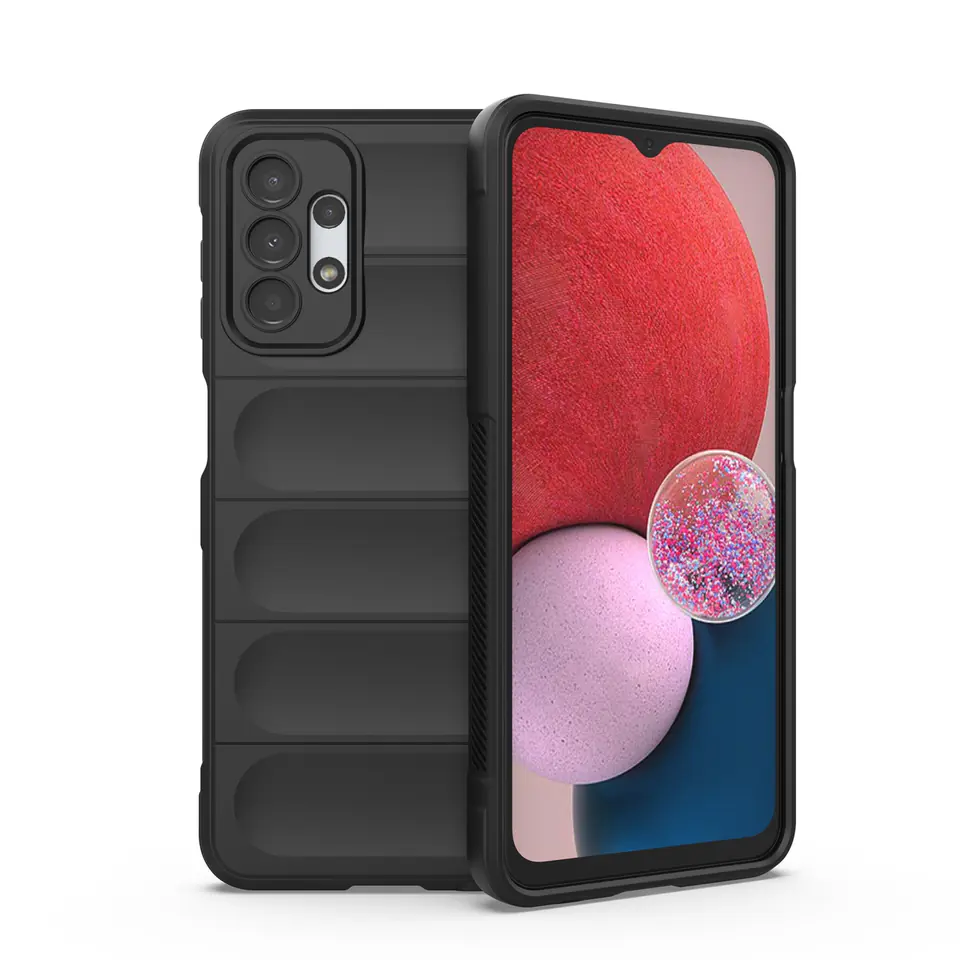 ⁨Magic Shield Case etui do Samsung Galaxy A13 5G elastyczny pancerny pokrowiec czarny⁩ w sklepie Wasserman.eu