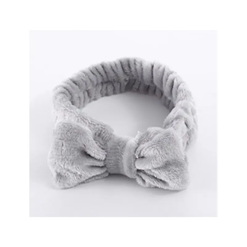 ⁨Opaska kosmetyczna kokardka ozdobna O382SZ⁩ w sklepie Wasserman.eu