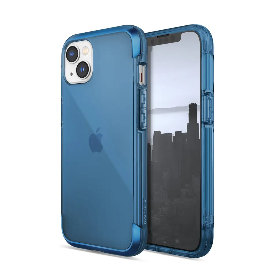 ⁨Raptic X-Doria Air Case etui iPhone 14 pancerny pokrowiec niebieski⁩ w sklepie Wasserman.eu