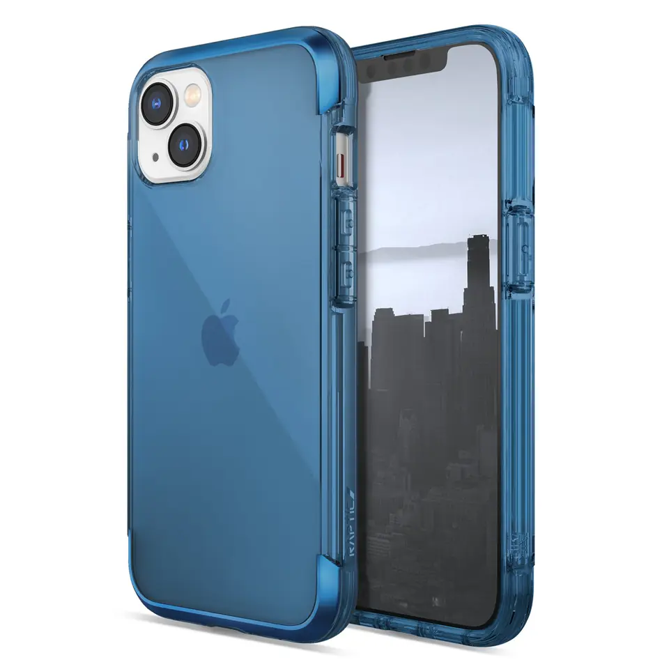 ⁨Raptic X-Doria Air Case etui iPhone 14 Plus pancerny pokrowiec niebieski⁩ w sklepie Wasserman.eu