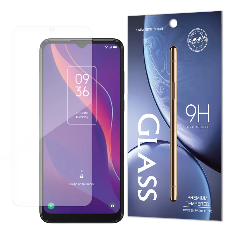 ⁨Tempered Glass szkło hartowane 9H TCL 306 (opakowanie – koperta)⁩ w sklepie Wasserman.eu