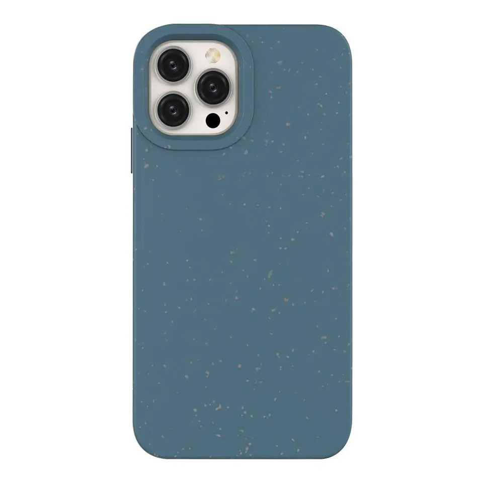 ⁨Eco Case etui iPhone 14 Plus silikonowy degradowalny pokrowiec granatowe⁩ w sklepie Wasserman.eu