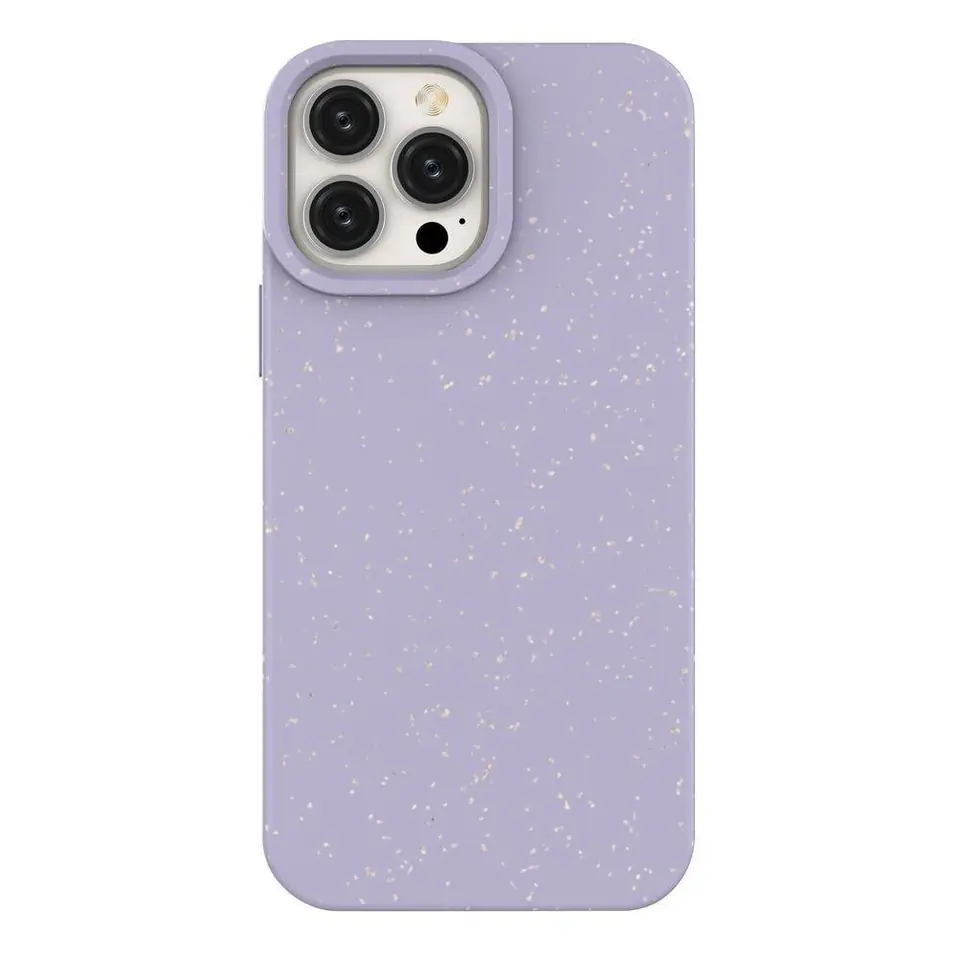 ⁨Eco Case etui iPhone 14 Plus silikonowy degradowalny pokrowiec fioletowe⁩ w sklepie Wasserman.eu