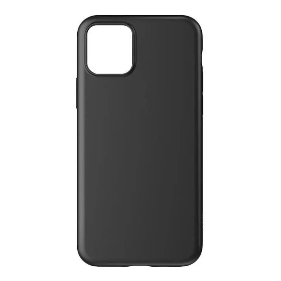 ⁨Soft Case żelowe elastyczne etui pokrowiec do iPhone 14 czarny⁩ w sklepie Wasserman.eu