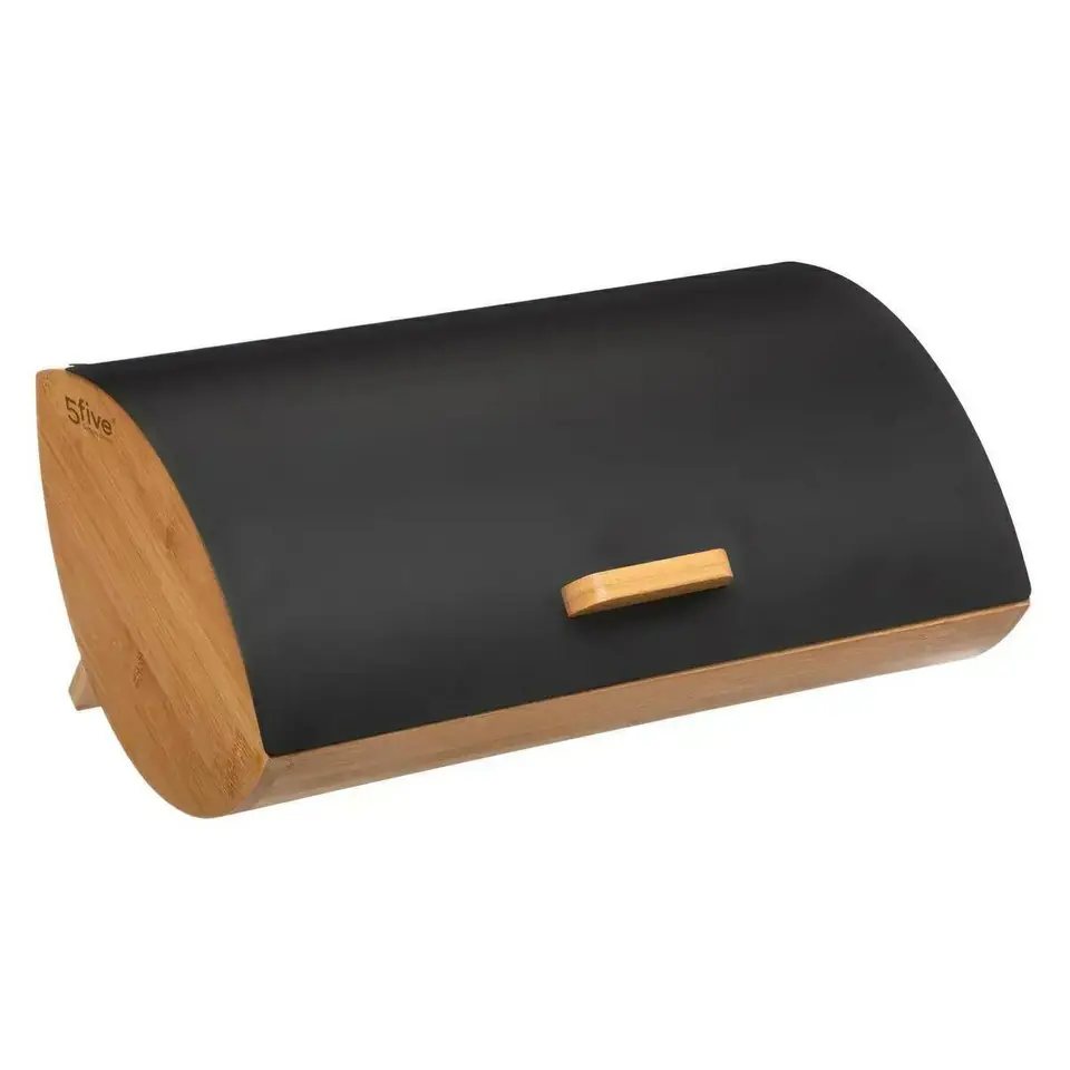 Chlebak bambusowy Lugano Black w sklepie Wasserman.eu