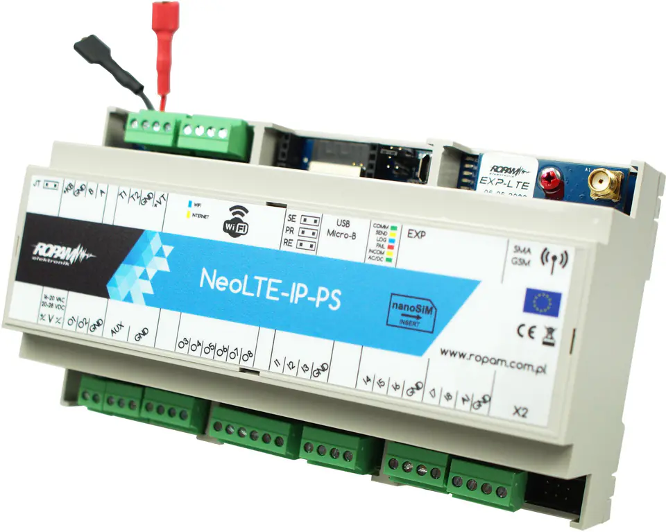 ⁨ROPAM CENTRALA ALARMOWA NEOLTE-IP-PS-D9M⁩ w sklepie Wasserman.eu