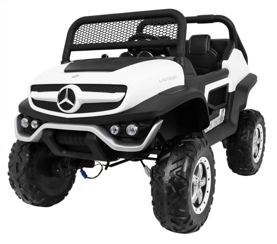 Pojazd Mercedes BENZ UNIMOG Biały w sklepie Wasserman.eu