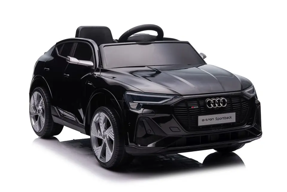 ⁨Auto Na Akumulator Audi E- Tron Czarne QLS-6688⁩ w sklepie Wasserman.eu