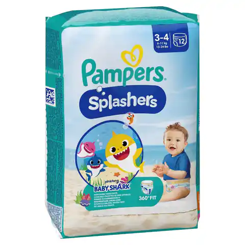 ⁨Pampers Splashers S3-4 12 pc(s)⁩ at Wasserman.eu
