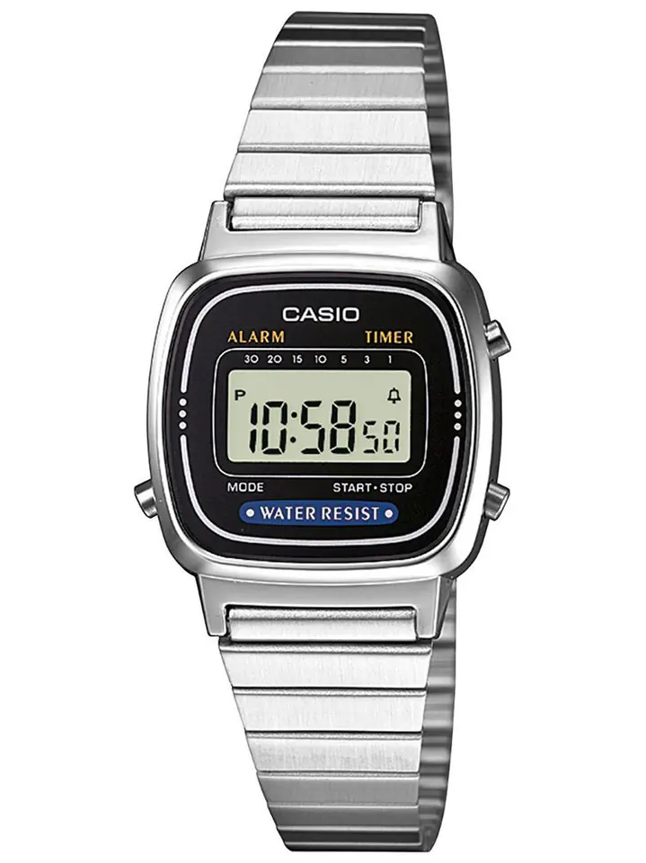 ⁨Zegarek Damski CASIO Collection Retro LA670WA-1DF⁩ at Wasserman.eu