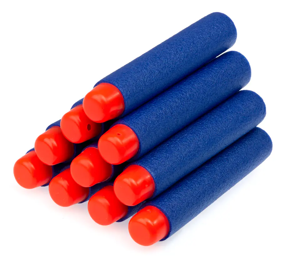 ⁨Launcher arrows compatible with NERF 10pcs 7,2cm⁩ at Wasserman.eu