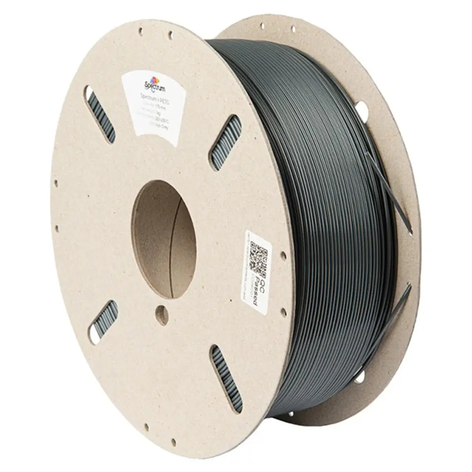 ⁨Spectrum 3D filament, r-PETG, 1,75mm, 1000g, 80594, iron grey⁩ w sklepie Wasserman.eu