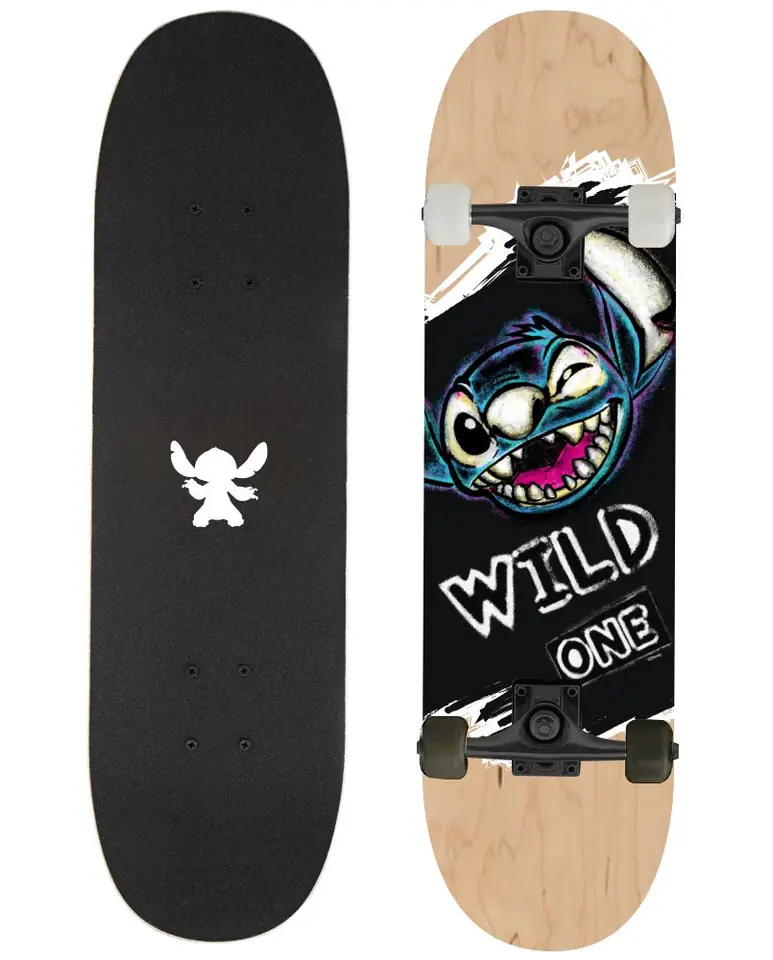 ⁨DESKOROLKA DREWNIANA DUŻA D100 STITCH WILD ONE⁩ w sklepie Wasserman.eu