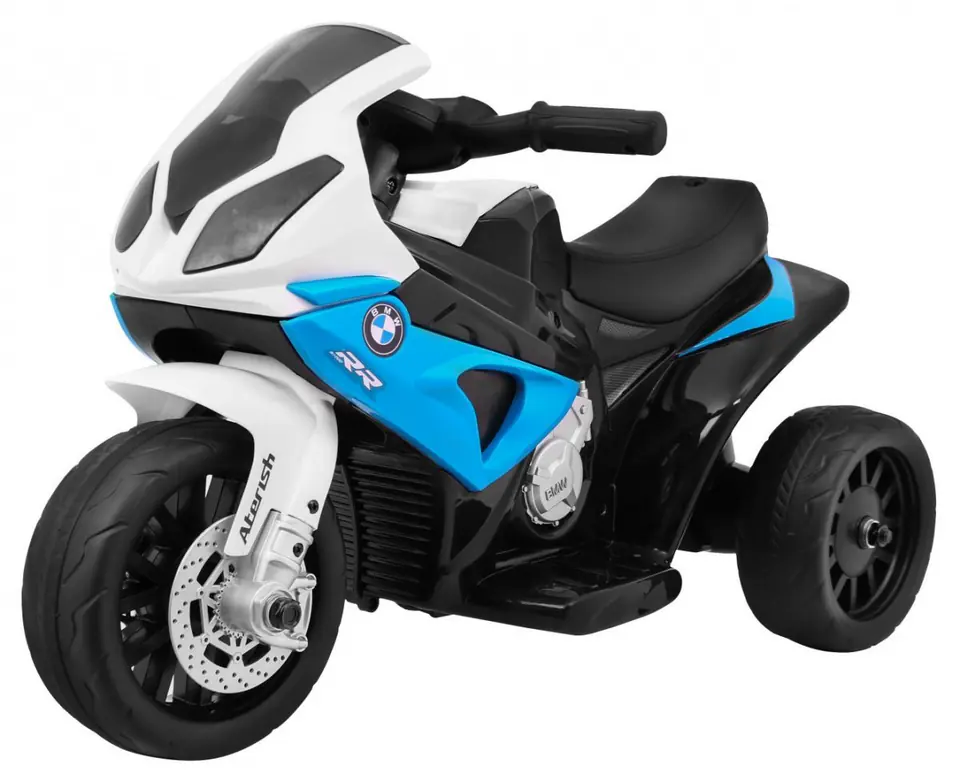 ⁨Motor BMW S1000 RR Mini na akumulator dla dzieci Niebieski + 3 koła + Dźwięki + LED⁩ w sklepie Wasserman.eu